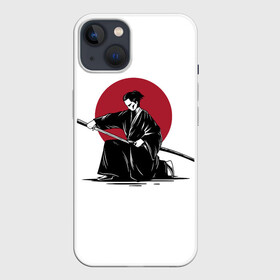 Чехол для iPhone 13 с принтом ЯПОНСКИЙ САМУРАЙ | SAMURAI IN THE SUN (Z) в Екатеринбурге,  |  | japan | ninja | samurai | асихара но накацукуни | буке | воин | вояк | государство япония | мононофу | мститель | мушя | ниндзя | ниппон | нихон | ооясимагуни | сабурай | самурай | слуга | солдат