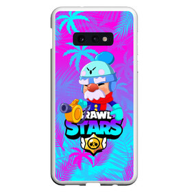 Чехол для Samsung S10E с принтом BRAWL STARS GALE ГЕЙЛ в Екатеринбурге, Силикон | Область печати: задняя сторона чехла, без боковых панелей | Тематика изображения на принте: brawl stars | crow | gale | leon | leon shark | max | mr.p | palmen | rainbow | sally leon | shark | sprout | tara | tropical sprout | virus 8 bit | werewolf leon | акула | берли | бравл старс | ворон | макс | оборотень | пальмы | радуга |