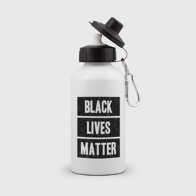 Бутылка спортивная с принтом Black lives matter (Z) в Екатеринбурге, металл | емкость — 500 мл, в комплекте две пластиковые крышки и карабин для крепления | Тематика изображения на принте: derek chauvin | george floyd | thomas lane | активисты | афро | дерек шовин | джордж флойд | жизни чёрных важны | надпись | общественное движение | текст | томас лэйн | трэйвон мартина | ту тао