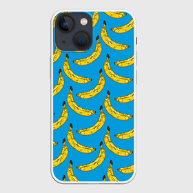 Чехол для iPhone 13 mini с принтом Go Bananas в Екатеринбурге,  |  | food | fruits | банан | бананчики | бананы | вкусняшки | десерт | джунгли | еда | летний | лето | море | обезьяна | овощи | океан | острова | отдых | отпуск | пальмы | плоды | пляж | природа | рай | сладкие
