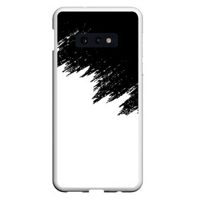 Чехол для Samsung S10E с принтом КРАСКА И НИЧЕГО ЛИШНЕГО! в Екатеринбурге, Силикон | Область печати: задняя сторона чехла, без боковых панелей | abstraction | geometry | hexagon | neon | paints | stripes | texture | triangle | абстракция | белый | брызги | геометрия | дизайн | капли | краска | краски | монохромный | неон | неоновый | разводы | соты | текстура | чёрно белый | черный