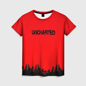 Женская футболка 3D с принтом Uncharted 2 в Екатеринбурге, 100% полиэфир ( синтетическое хлопкоподобное полотно) | прямой крой, круглый вырез горловины, длина до линии бедер | among thieves | gameplay | ps3 | uncharted | uncharted 2 | uncharted 2 among thieves | uncharted 2: among thieves | uncharted 2: among thieves (video game) | walkthrough