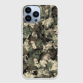 Чехол для iPhone 13 Pro Max с принтом Off Road камуфляж в Екатеринбурге,  |  | Тематика изображения на принте: 4wd | 4х4 | бездорожье | внедорожник | камуфляж | милитари | паттерн | полный привод | ралли | хаки