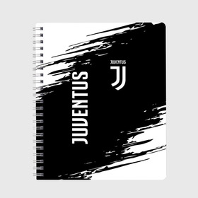 Тетрадь с принтом JUVENTUS / ЮВЕНТУС в Екатеринбурге, 100% бумага | 48 листов, плотность листов — 60 г/м2, плотность картонной обложки — 250 г/м2. Листы скреплены сбоку удобной пружинной спиралью. Уголки страниц и обложки скругленные. Цвет линий — светло-серый
 | cr7 | fc juventus | football | juve | juventus | ronaldo | sport | роналдо | спорт | футбол | ювентус