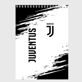 Скетчбук с принтом JUVENTUS / ЮВЕНТУС в Екатеринбурге, 100% бумага
 | 48 листов, плотность листов — 100 г/м2, плотность картонной обложки — 250 г/м2. Листы скреплены сверху удобной пружинной спиралью | cr7 | fc juventus | football | juve | juventus | ronaldo | sport | роналдо | спорт | футбол | ювентус