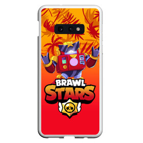 Чехол для Samsung S10E с принтом BRAWL STARS SURGE в Екатеринбурге, Силикон | Область печати: задняя сторона чехла, без боковых панелей | brawl stars | crow | gale | leon | leon shark | max | nani | sally leon | shark | sprout | surge | tara | virus 8 bit | werewolf leon | акула | берли | бравл старс | ворон | макс | нани | оборотень