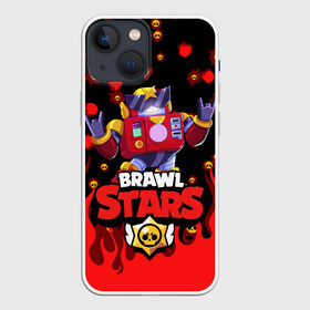 Чехол для iPhone 13 mini с принтом BRAWL STARS SURGE. в Екатеринбурге,  |  | brawl stars | crow | gale | leon | leon shark | max | nani | sally leon | shark | sprout | surge | tara | virus 8 bit | werewolf leon | акула | берли | бравл старс | ворон | макс | нани | оборотень