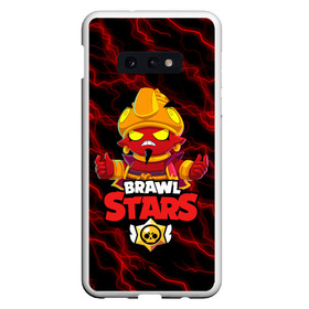 Чехол для Samsung S10E с принтом BRAWL STARS EVIL GENE в Екатеринбурге, Силикон | Область печати: задняя сторона чехла, без боковых панелей | brawl stars | crow | evil gene | gale | leon | leon shark | max | nani | sally leon | shark | sprout | surge | tara | virus 8 bit | werewolf leon | акула | берли | бравл старс | ворон | джин | макс | нани | оборотень