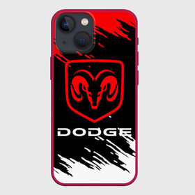 Чехол для iPhone 13 mini с принтом DODGE. в Екатеринбурге,  |  | 2020 | auto | dodge | sport | авто | автомобиль | автомобильные | бренд | додж | марка | машины | спорт