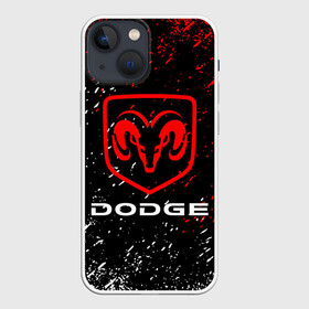 Чехол для iPhone 13 mini с принтом DODGE. в Екатеринбурге,  |  | 2020 | auto | dodge | sport | авто | автомобиль | автомобильные | бренд | додж | марка | машины | спорт