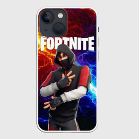 Чехол для iPhone 13 mini с принтом FORTNITE x IKONIK | ФОРТНАЙТ ИКОНИК в Екатеринбурге,  |  | deadmau5 | fortnite | fortnite 2 | fortnite x маршмелло | ikonik | marshmello | ninja | ninja streamer | raven | travis scott | ворон | иконик | ниндзя | пили | рейвен | трэвис скотт | фортнайт