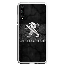 Чехол для Honor 20 с принтом PEUGEOT в Екатеринбурге, Силикон | Область печати: задняя сторона чехла, без боковых панелей | abstract | auto | brand | car | geometry | peugeot | sport | texture | абстракция | авто | автомобильные | бренд | геометрия | классика | машины | модные | пежо | спорт | стиль | текстура