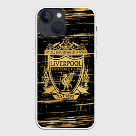 Чехол для iPhone 13 mini с принтом LIVERPOOL. в Екатеринбурге,  |  | lfc | liverpool | sport | ynwa | ливерпуль | лфк | спорт