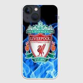 Чехол для iPhone 13 mini с принтом LIVERPOOL | ЛИВЕРПУЛЬ в Екатеринбурге,  |  | lfc | liverpool | sport | ynwa | ливерпуль | лфк | спорт