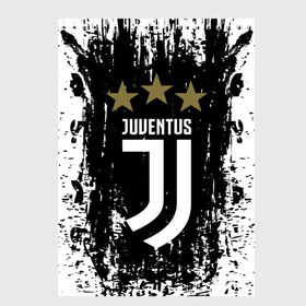 Скетчбук с принтом JUVENTUS. в Екатеринбурге, 100% бумага
 | 48 листов, плотность листов — 100 г/м2, плотность картонной обложки — 250 г/м2. Листы скреплены сверху удобной пружинной спиралью | cr7 | juve | juventus | ronaldo | роналдо | ювентус