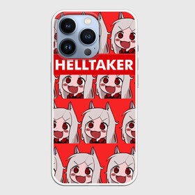 Чехол для iPhone 13 Pro с принтом Люцифер с лого Helltaker в Екатеринбурге,  |  | anime | azazel | beelzebub | cerberus | hell | helltaker | justice | lucifer | malina | modeus | pandemonica | zdrada | ад | аниме | бл | демон | демонесса | здрада | люцифер | малина | модеус | пандемоника | правосудие | хеллтейкер |