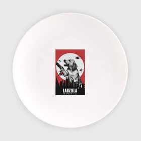 Тарелка с принтом Лабзилла в Екатеринбурге, фарфор | диаметр - 210 мм
диаметр для нанесения принта - 120 мм | вертолеты | годзилла | лабрадор | пес | постер | собака | собачник | фильм | щенок