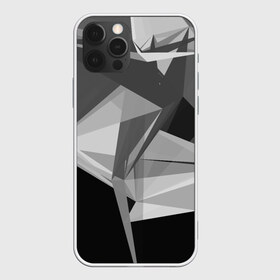 Чехол для iPhone 12 Pro Max с принтом Camo - Black & White в Екатеринбурге, Силикон |  | Тематика изображения на принте: abstract | abstraction | color | geometry | polygon | polygonal | абстракция | геометрия | полигоны | психоделика