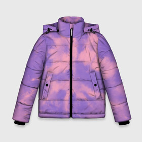 Зимняя куртка для мальчиков 3D с принтом Фиолетовый ТАЙ ДАЙ в Екатеринбурге, ткань верха — 100% полиэстер; подклад — 100% полиэстер, утеплитель — 100% полиэстер | длина ниже бедра, удлиненная спинка, воротник стойка и отстегивающийся капюшон. Есть боковые карманы с листочкой на кнопках, утяжки по низу изделия и внутренний карман на молнии. 

Предусмотрены светоотражающий принт на спинке, радужный светоотражающий элемент на пуллере молнии и на резинке для утяжки | summer | tie dye | акварель | лето | разноцветная | тай дай | тайдай | фиолетовый тай дай | яркая