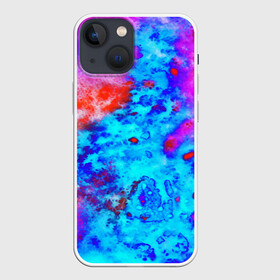 Чехол для iPhone 13 mini с принтом ABSTRACTION COLORS в Екатеринбурге,  |  | abstraction | watercolor | абстракция красок | акварель | брызги красок | живопись | краска | потертость красок | размытые краски | текстуры | яркие краски