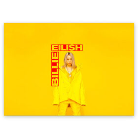 Поздравительная открытка с принтом BILLIE EILISH в Екатеринбурге, 100% бумага | плотность бумаги 280 г/м2, матовая, на обратной стороне линовка и место для марки
 | Тематика изображения на принте: be | billie | billie eilish | blohsh | ghoul | билли | билли айлиш