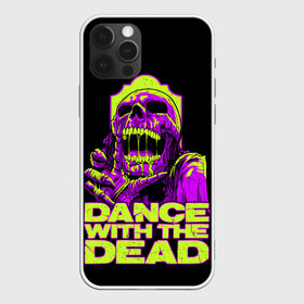 Чехол для iPhone 12 Pro Max с принтом DANCE WITH THE DEAD в Екатеринбурге, Силикон |  | dance with | dance with the dead | rock | the dead | музыка | рок