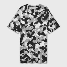 Платье-футболка 3D с принтом Камуфляж | ЧБС в Екатеринбурге,  |  | army | pixel | армия | девочке | девушке | детская | детский | женщине | камуфляж | квадраты | летняя | пиксель | пикселька | подарок | прикольная | разноцветная | светлая | темная | флора | хаки | цветная