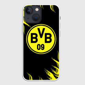 Чехол для iPhone 13 mini с принтом BORUSSIA. в Екатеринбурге,  |  | borussia | fc | football | football club | sport | боруссия | боруссия дортмунд | дортмунда | немецкий футбольный клуб | спорт | уефа | униформа | фирменные цвета | фк | футбол | футбольный клуб