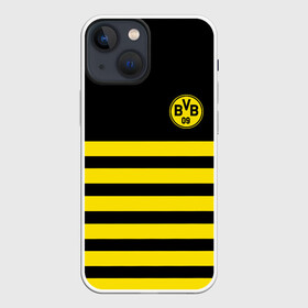 Чехол для iPhone 13 mini с принтом BORUSSIA. в Екатеринбурге,  |  | borussia | fc | football | football club | sport | боруссия | боруссия дортмунд | дортмунда | немецкий футбольный клуб | спорт | уефа | униформа | фирменные цвета | фк | футбол | футбольный клуб