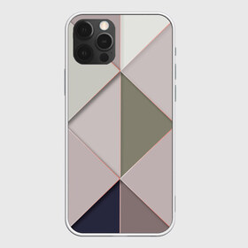 Чехол для iPhone 12 Pro Max с принтом Треугольники в Екатеринбурге, Силикон |  | big picture | геометрия | картинки | многоугольник | прикольные | текстуры | тренды | треугольник