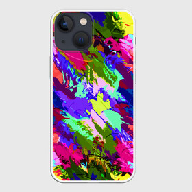 Чехол для iPhone 13 mini с принтом Краска в Екатеринбурге,  |  | abstraction | expression | impressionism | абстракция | импрессионизм | краска | цвет | экспрессия
