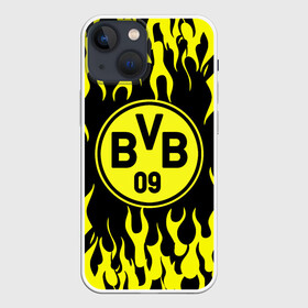 Чехол для iPhone 13 mini с принтом BORUSSIA. в Екатеринбурге,  |  | borussia | fc | football | football club | sport | боруссия | боруссия дортмунд | дортмунда | немецкий футбольный клуб | спорт | уефа | униформа | фирменные цвета | фк | футбол | футбольный клуб