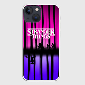 Чехол для iPhone 13 mini с принтом Очень странные дела в Екатеринбурге,  |  | 011 | eleven | season 3 | stranger things | stranger things season 3 | одиннадцать | очень странные дела | очень странные дела 3 | очень странные дела 3 сезон | очень странные дела 4 сезон