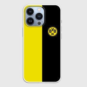 Чехол для iPhone 13 Pro с принтом BORUSSIA. в Екатеринбурге,  |  | borussia | fc | football | football club | sport | боруссия | спорт | спортивные | униформа | фирменные цвета | фк | футбол | футбольный клуб