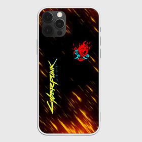 Чехол для iPhone 12 Pro с принтом CYBERPUNK 2077. в Екатеринбурге, силикон | область печати: задняя сторона чехла, без боковых панелей | cd project red | cyberpunk 2077 | keanu reeves | samurai | киану ривз | киберпанк 2077 | самураи