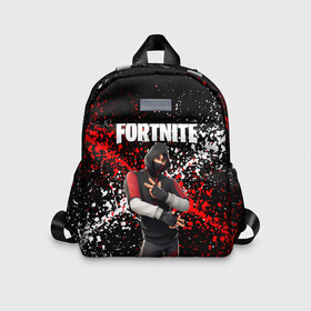 Детский рюкзак 3D с принтом Fortnite Ikonik. в Екатеринбурге, 100% полиэстер | лямки с регулируемой длиной, сверху петелька, чтобы рюкзак можно было повесить на вешалку. Основное отделение закрывается на молнию, как и внешний карман. Внутри дополнительный карман. По бокам два дополнительных кармашка | Тематика изображения на принте: archetype | fortnite | fortnite 2 | fortnite x | ikonik | marshmello | raven | архетип | ворон | иконик | маршмелло | фортнайт | фортнайт 2 | фортнайт глава 2