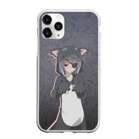 Чехол для iPhone 11 Pro Max матовый с принтом Catgirl в Екатеринбурге, Силикон |  | catgirl | аниме | девочка кошка | манга