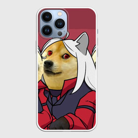 Чехол для iPhone 13 Pro Max с принтом ХЕЛЛТЕЙКЕР ДОГГО в Екатеринбурге,  |  | anime | azazel | dog | hell | helltaker | justice | lucifer | malina | meme | modeus | pandemonica | zdrada | ад | аниме | демон | догго | здрада | люцифер | малина | мем | модеус | пандемоника | правосудие | хеллтейкер | хэл