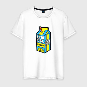 Мужская футболка хлопок с принтом LYRICAL LEMONADE в Екатеринбурге, 100% хлопок | прямой крой, круглый вырез горловины, длина до линии бедер, слегка спущенное плечо. | benet | bennett | cole | lemonade | lyrical | беннетт | коул | лемонад | лемонаде | лемонэйд | лимонад | лимонэйд | лирикал | лирикл