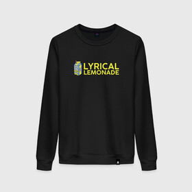 Женский свитшот хлопок с принтом Lyrical Lemonade в Екатеринбурге, 100% хлопок | прямой крой, круглый вырез, на манжетах и по низу широкая трикотажная резинка  | benet | bennett | cole | lemonade | lyrical | беннетт | коул | лемонад | лемонаде | лемонэйд | лимонад | лимонэйд | лирикал | лирикл