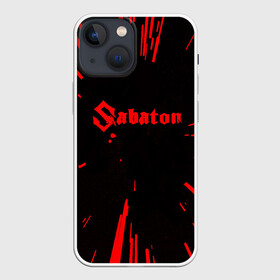 Чехол для iPhone 13 mini с принтом Sabaton в Екатеринбурге,  |  | heavy metal | joakim broden | metal | music video | nuclear blast (organization) | power metal | sabaton | sabaton great war album | sabaton the great war full album | the last stand | сабатон | субтитры