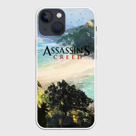 Чехол для iPhone 13 mini с принтом ASSASSIN S CREED в Екатеринбурге,  |  | black flag | brotherhood | chronicles | creed | game | origins | revelations | rogue | syndicate | unity | valhalla | альтаир | ассасин | игры | кинжал | пираты