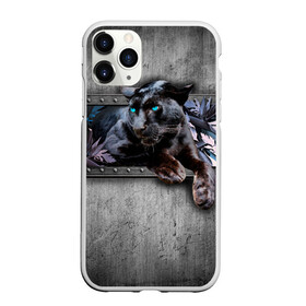 Чехол для iPhone 11 Pro Max матовый с принтом Пантера и цветы в Екатеринбурге, Силикон |  | Тематика изображения на принте: 3д | 3д картина | 3дэ | голубые глаза | железо | животное | картина | кот | коты | кошка | метал | пантера | хищник | цветы | черная пантера