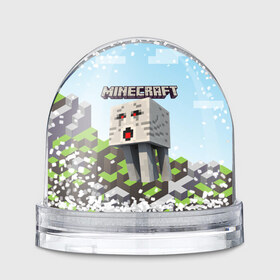 Снежный шар с принтом Minecraft в Екатеринбурге, Пластик | Изображение внутри шара печатается на глянцевой фотобумаге с двух сторон | minecraft | копатель | кубики | майкрафт | майнкрафт | мморг | мультиплеер | пиксели | пиксельная игра | развивающая игра | рпг | строительство | стройка