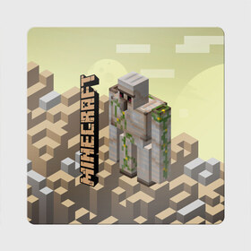 Магнит виниловый Квадрат с принтом Minecraft в Екатеринбурге, полимерный материал с магнитным слоем | размер 9*9 см, закругленные углы | minecraft | копатель | кубики | майкрафт | майнкрафт | мморг | мультиплеер | пиксели | пиксельная игра | развивающая игра | рпг | строительство | стройка