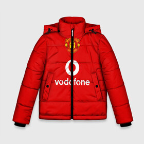 Зимняя куртка для мальчиков 3D с принтом Манчестер Юнайтед (v Nistelro) в Екатеринбурге, ткань верха — 100% полиэстер; подклад — 100% полиэстер, утеплитель — 100% полиэстер | длина ниже бедра, удлиненная спинка, воротник стойка и отстегивающийся капюшон. Есть боковые карманы с листочкой на кнопках, утяжки по низу изделия и внутренний карман на молнии. 

Предусмотрены светоотражающий принт на спинке, радужный светоотражающий элемент на пуллере молнии и на резинке для утяжки | manchester united | mu | v.nistelrooy | vodafone | ван нистелрой | красные дьяволы | легенда манчестера | манки | манчестер юнайтед | номер 10 | ретро форма манчестер юнайтед | старая форма