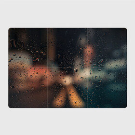 Магнитный плакат 3Х2 с принтом Капли на стекле брызги вечер в Екатеринбурге, Полимерный материал с магнитным слоем | 6 деталей размером 9*9 см | абстракция | блики | боке | брызги | вечер | вода | город | градиент | дождь | капли | капли на стекле | круги | лето | природа | роса | свет | симметрия | темный | фото
