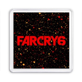 Магнит 55*55 с принтом FAR CRY 6 / ФАР КРАЙ 6 в Екатеринбурге, Пластик | Размер: 65*65 мм; Размер печати: 55*55 мм | 