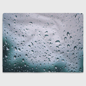 Плед 3D с принтом Капли окно стекло дождь серо в Екатеринбурге, 100% полиэстер | закругленные углы, все края обработаны. Ткань не мнется и не растягивается | абстракция | блики | боке | брызги | вечер | вода | градиент | дача | дождь | капли | капли на стекле | лес | лето | мрачно | окно | природа | роса | свет | силуэты | симметрия | текстура | темный | фото