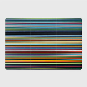 Магнитный плакат 3Х2 с принтом РАзноцыетные линии полосы хаос в Екатеринбурге, Полимерный материал с магнитным слоем | 6 деталей размером 9*9 см | линии | полосатый | полосы | поперечный | разноцветный | разный | рисунок | ровные | хаотичный | цветной
